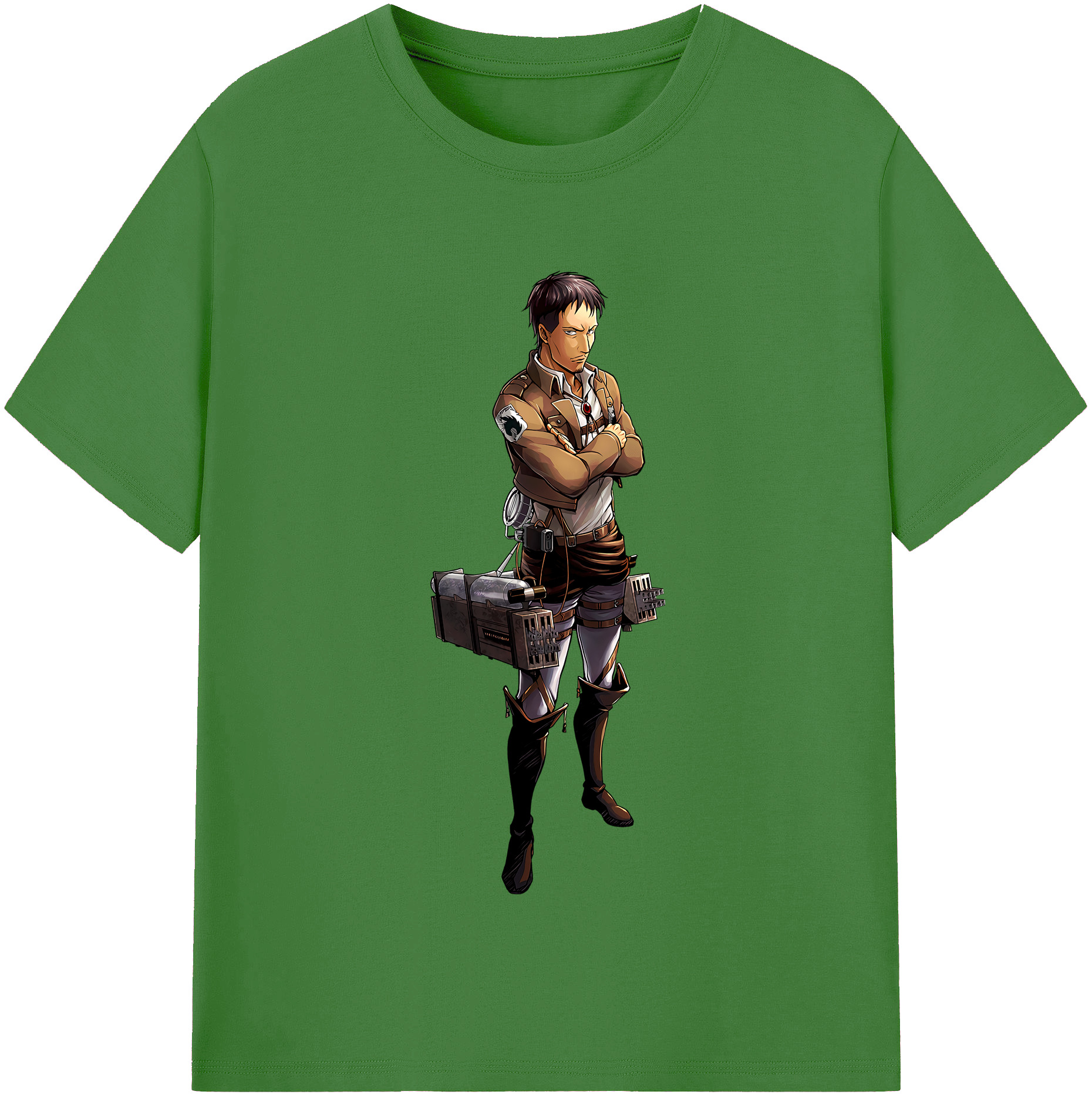 （画像用） 進撃の巨人 Attack on Titan レディースカジュアルプリントTシャツ（綿100％）